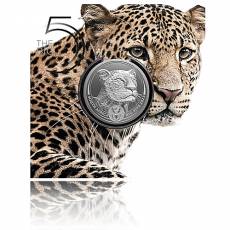 Silbermünze 1 oz Big Five II Leopard Blister 2023