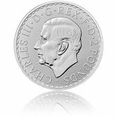 Silbermünze 1 oz Britannia Charles III 2023
