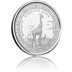 Silbermünze 1 oz Guinea Giraffe 2022