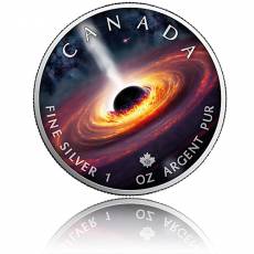 Silbermünze 1 oz Das Universum Schwarzes Loch 2023