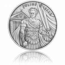 Silber Round 1 oz Legendary Warriors Julius Caesar