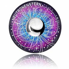 Silbermünze 20 Euro Faszination Universum Neutronenstern 2023