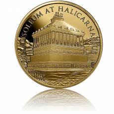 1 Unze Gold Round 7 Wunder der Antike Mausoleum at Halicarnassus 2023