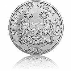 Silbermünze 1 oz Sierra Leone Ägyptische Götter - Osiris 2023