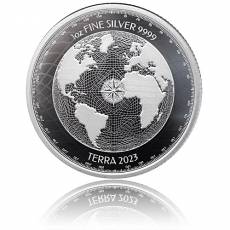 Silbermünze 1 oz Terra Tokelau 2023