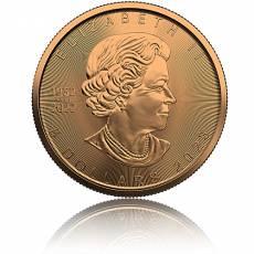 Silbermünze 1 oz Burning Tiger Edition - Maple Leaf 2023