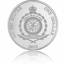 Silbermünze 1 oz 250th Anniversary of the Cook | Antarctic Adventure 2023