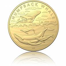 Goldmünze 1 oz Australien RAM Antarctic Territory - Buckelwal 2023