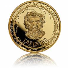 1 Unze Gold Round 7 Wunder der Antike Statue des Zeus in Olympia 2023