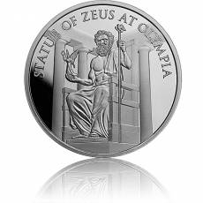 1 Unze Silber Round 7 Wunder der Antike Statue des Zeus in Olympia 2023