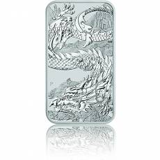 1 oz Silbermünze Perth Mint Rectangular Dragon 2023