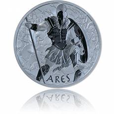 Silbermünze 1 oz Gods of Olympus Ares 2023