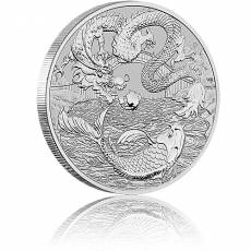 1 oz Silber Australien Perth Mint Chinese Myths and Legends - Dragon and Koi 2023