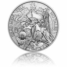 1 oz Silver Round Dead Men Tell No Tales 2023