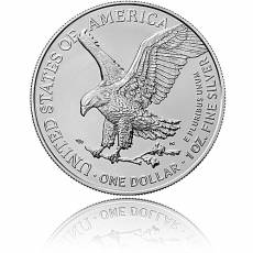 1 oz American Silver Eagle Erfindungen - Buchdruck 2023