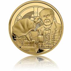 1 oz Gold Icons of Inspiration Thomas Edison 2023