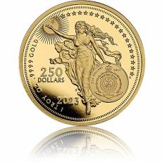 1 oz Gold Icons of Inspiration Thomas Edison 2023