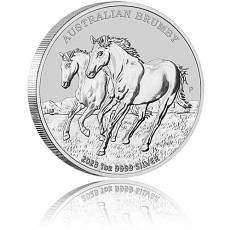 Silbermünze 1 oz Australian Brumby 2023