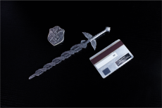 2.5 oz Silver The Sword of St. Michael Schwert des Erzengel Michael Ultra High Relief 2023