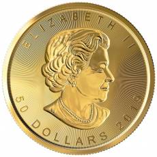 Goldmünze 1 Unze Maple Leaf Incuse 2019