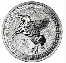 Silbermünze 1 oz Pegasus Saint Helena Island 2023