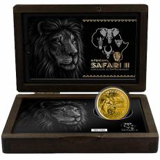 Goldmünze 1 oz African Safari II Löwe PP 2024