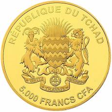 Goldmünze 1 oz African Safari II Löwe PP 2024