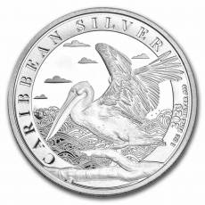 1 oz Silbermünze Caribbean Barbados - Pelican 2023
