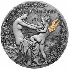 Silbermünze 2 oz Girl & Cupid 2023