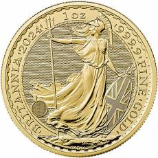 Goldmünze 1 Unze Britannia Charles III 2024