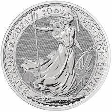 Silbermünze 10 oz Britannia 2024