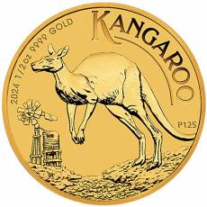 Goldmünze 1/2 Unze Australien Känguru 2024