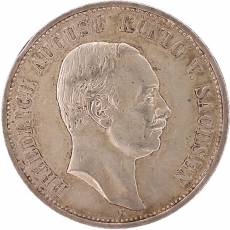 Silbermünze 3 Mark Sachsen Friedrich August III. 1912 E schöne Patina