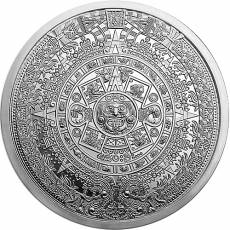 5 oz Silbermünze Aztec Calendar Golden State Mint