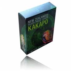 Kakapo 1 Oz Silber Proof + Box + Zertifikat (2009)