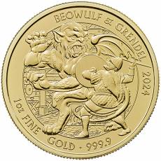 Goldmünze Mythen und Legenden Beowulf 2024