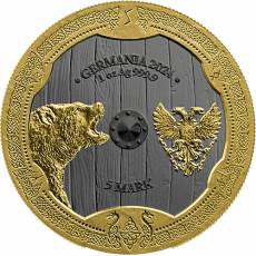 1 Unze Silber Walküre Valkyries Walküre Solveig Valhalla Germania Mint 2024