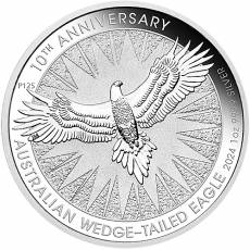 1 Unze Silbermünze Australien Wedge Tailed Eagle 2024