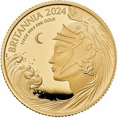 3 Coin-Set Britannia PP Gold 2024