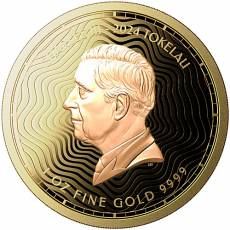 Goldmünze 1 oz Chronos Tokelau Proof Like 2024