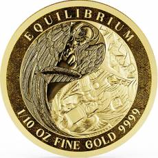 Goldmünze 1/10 oz Equilibrium Tokelau Proof Like 2024