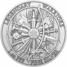Silber Round 1 oz Legendary Warriors Geronimo