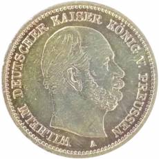 Goldmünze 5 Reichsmark Wilhelm Preußen 1878