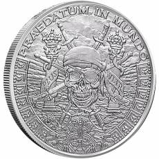 1 oz Pieces of Eight BU Silver Round