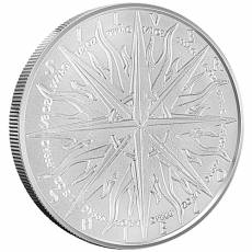 1 oz Pieces of Eight BU Silver Round