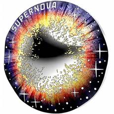 Silbermünze 20 Euro Faszination Universum Supernova 2024