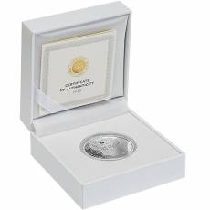 Silbermünze 1/2 oz Year of the Snake Kristaleinsatz 2025
