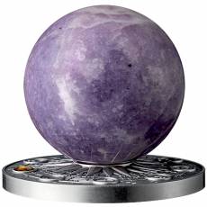 Silbermünze 2 oz Solar System Merkur High Relief 2024