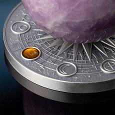 Silbermünze 2 oz Solar System Merkur High Relief 2024