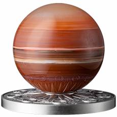 Silbermünze 2 oz Solar System Mars High Relief 2024